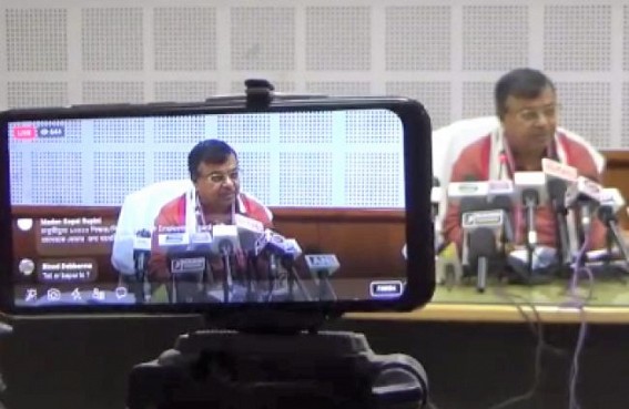 By providing merely 6000 jobs, including contractual and regular in 2 years, now Tripura Education Minister claims ‘Unemployed Persons' numbers downed to 1.90 lakhs from 7.5 lakhs’ By providing merely 6000 jobs, including contractual and regular in 2 years, now Tripura Education Minister claims ‘Unemployed Persons' numbers downed to 1.90 lakhs from 7.5 lakhs’